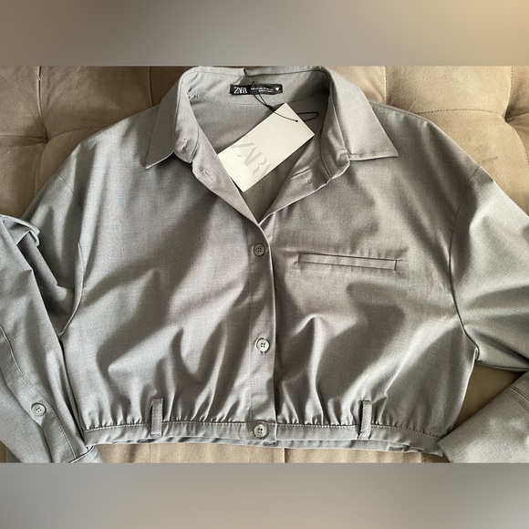 Shirt crop Zara - Picture 5 of 6